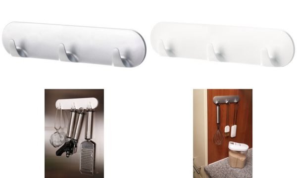 TESA Powerstrips-Hakenleiste, zur Aufbewahrung von Utensilien (ohne bohren), ma