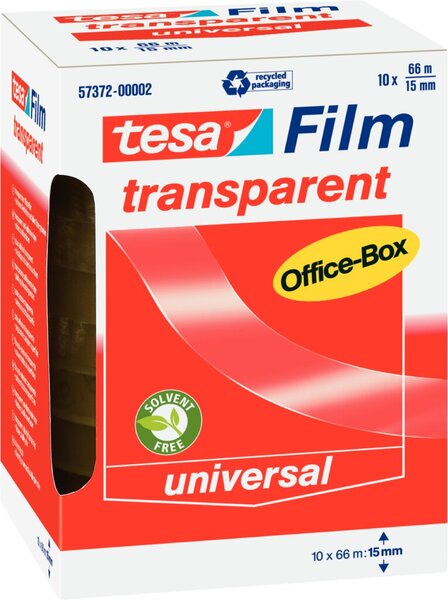 TESA Transp.Film 66mx15mm 10St