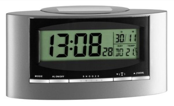 TFA-DOSTMANN 98.1071 - 156 x 52 x 78 mm - Schwarz - Silber (98.1071)