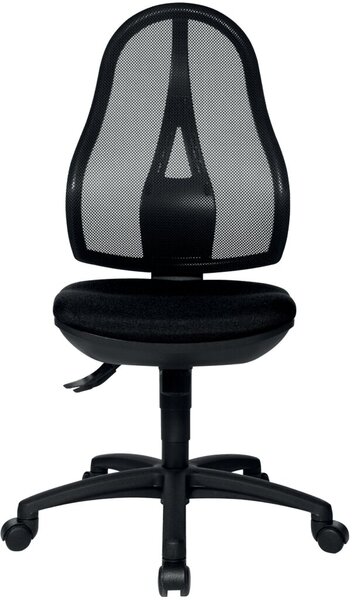 Drehstuhl Open Point SY, ohne Armlehne schwarz/schwarz Rollen f. Teppichböden