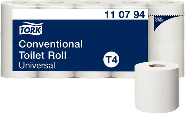 TORK Toilettenpapier, 2-lagig, weiß