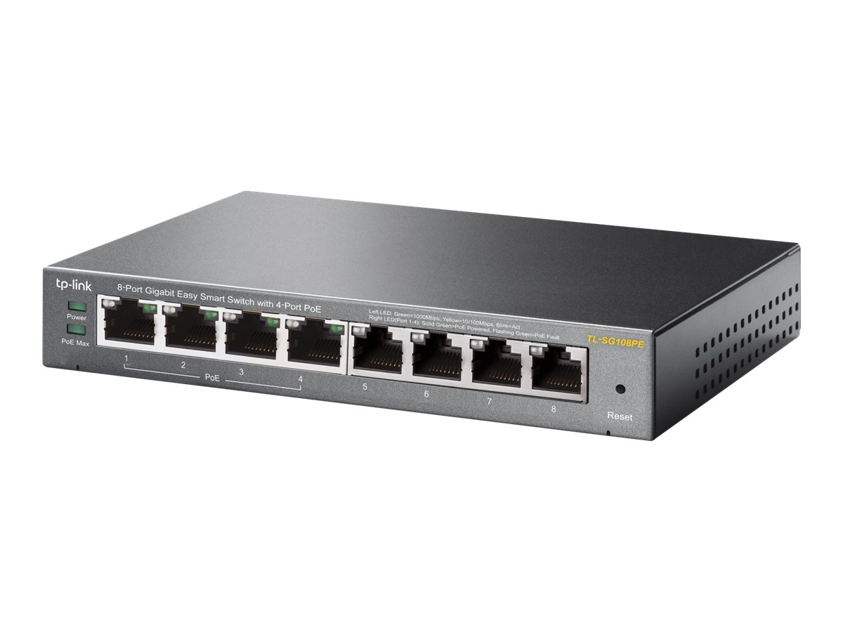 TP-LINK 8-PORT GIGABIT POE SMART SWITC