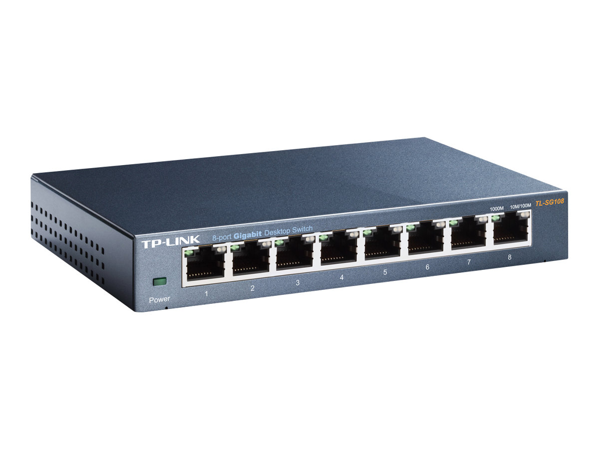 TP-LINK Switch TL-SG108 10/100/1000 (TPromo)