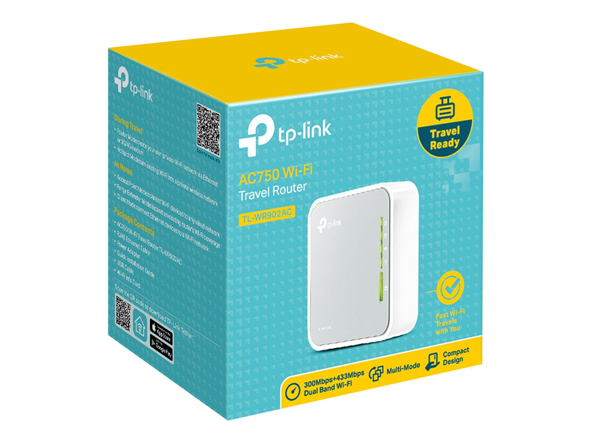 TP-LINK TL-WR902AC AC750 DUAL BAND