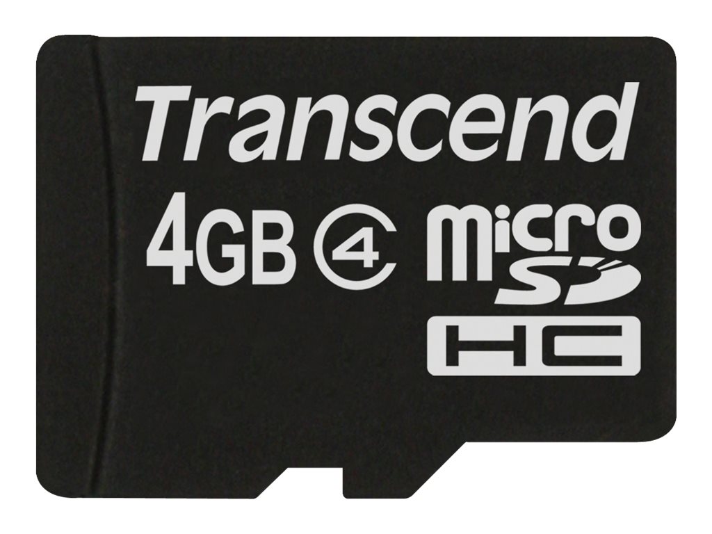 TRANSCEND SDHC CARD MICRO 4GB CLASS 4