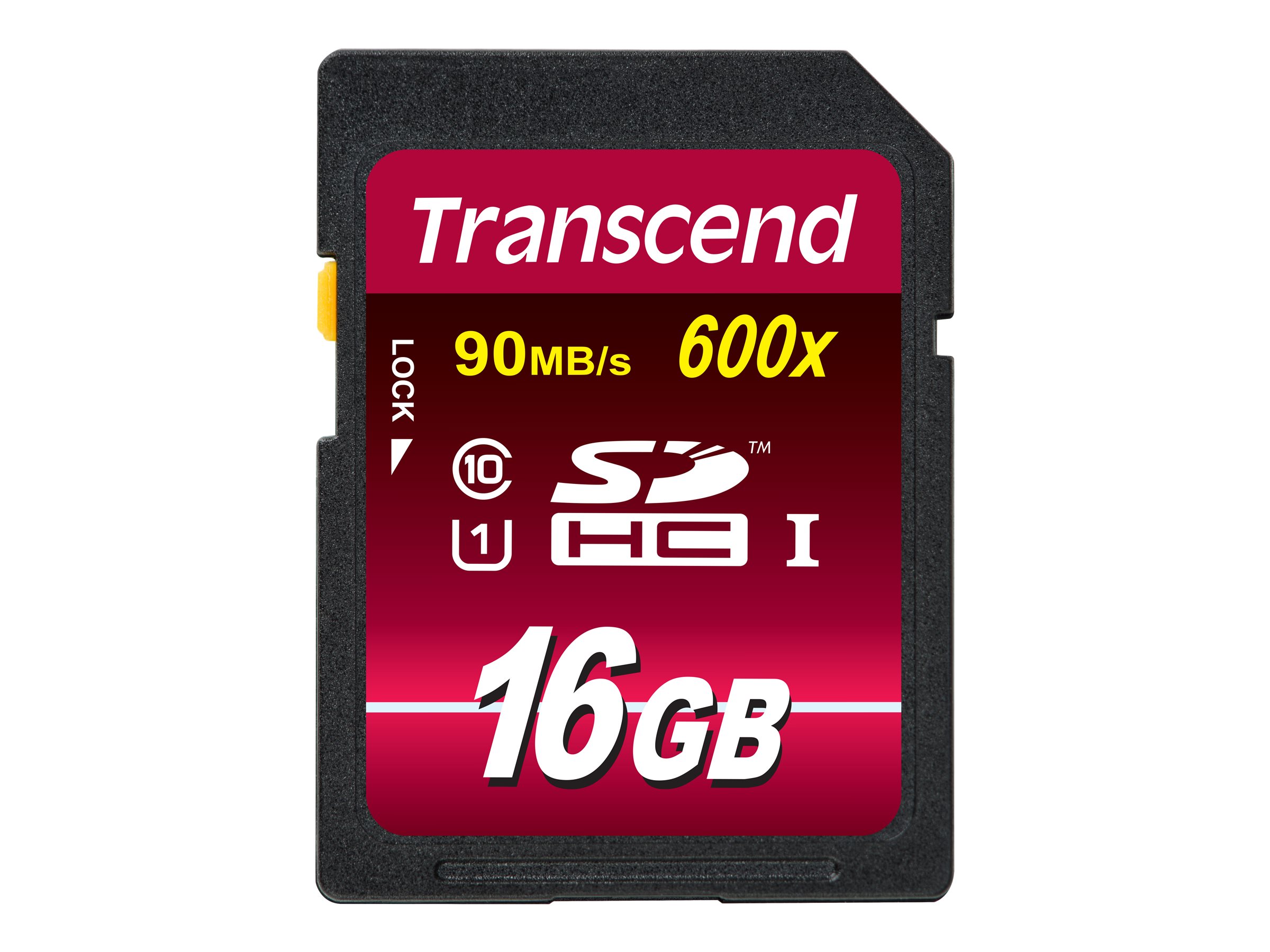 TRANSCEND Speicherkarte / SD / 16GB / Class 10 / U