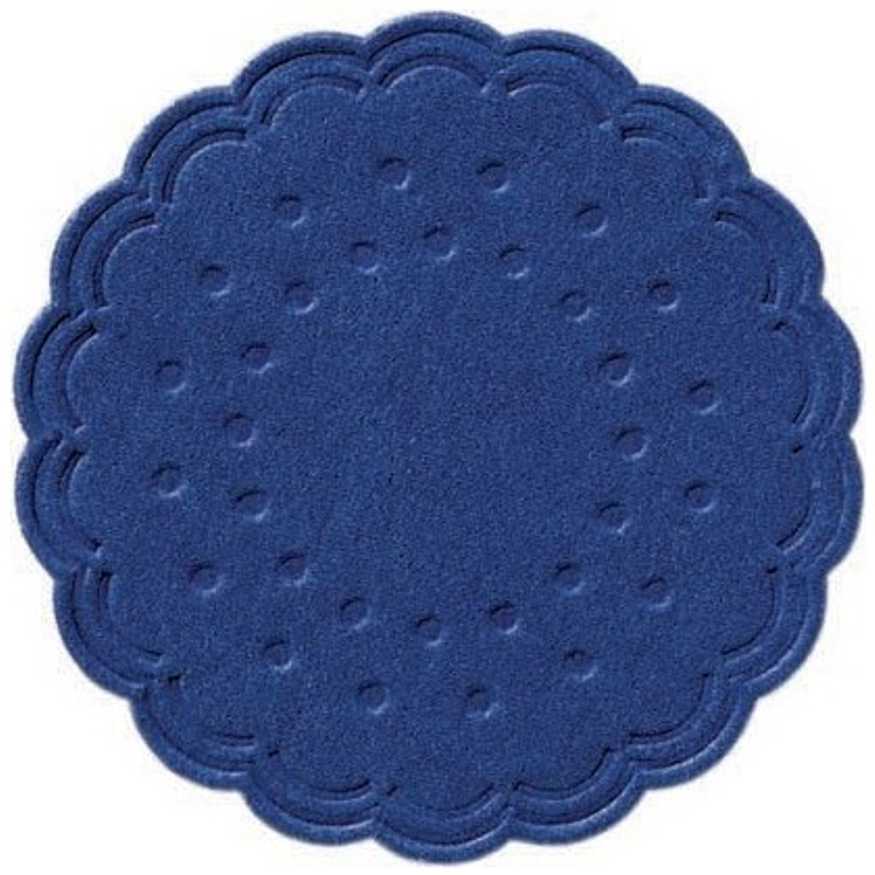 Tassendeckchen, Zelltuch-Untersetzer Ø 7,5 cm, 8-lagig, Dunkelblau | 250 Stück Tassendeckchen, Zelltuch-Untersetzer Ø 7,5 cm, 8-lagig, Dunkelblau | 250 Stück