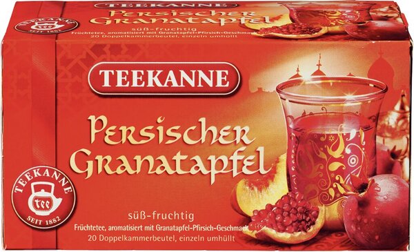 Tee Persischer Granatapfel Früchtetee Granatapfel-Pfirsich-Aroma