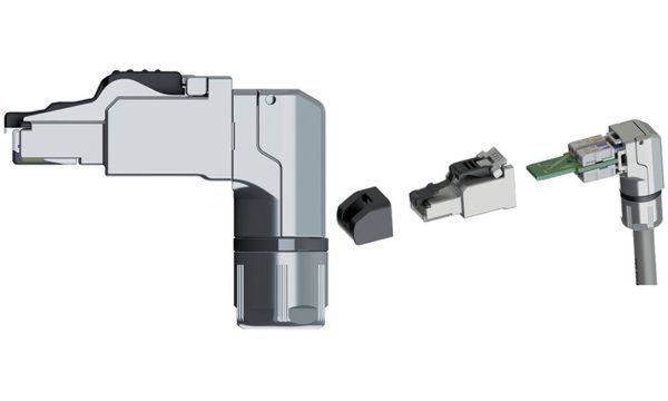 Telegärtner RJ45 Steckverbindung MFP-4x90 T568B Cat.6A