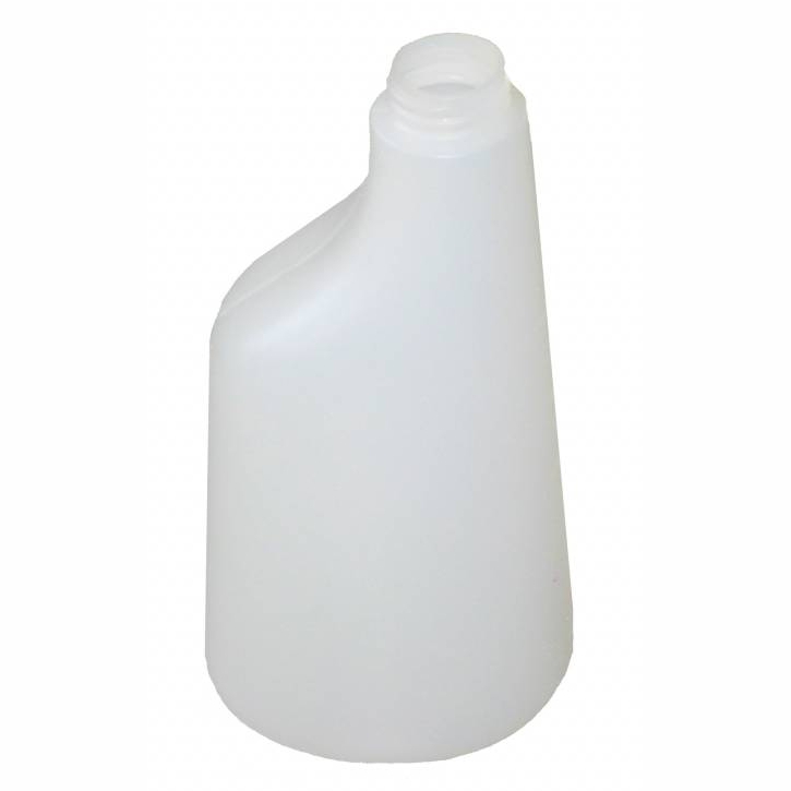 Tex-Spray Leerflasche 600 ml, Handzerstäuberflasche aus Polyethylen (ohne Sprühkopf), mit Logo "Reinigungsmittel aus dem Erzgebirge" <br>passende Sprühköpfe weiß/rot 99101, weiß/grün 99102, weiß/gelb 99104, weiß/weiß 99107, weiß/blau 99109