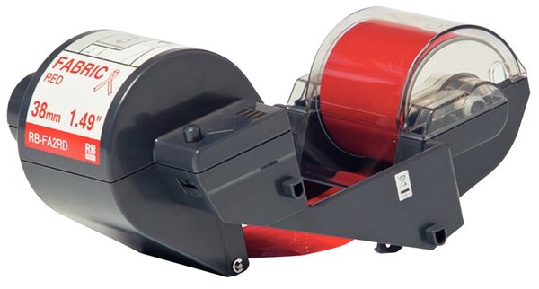 Textilfarbband rot RB-FA2RD 38mmx300m, für Tape Creator TP-M5000N