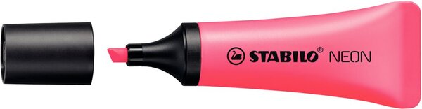 Textmarker Stabilo NEON, pink, Strichstärke: 2-5mm, im Tubendesign