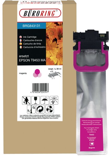 Tintenpatrone XL magenta für Workforce Pro WF-C5210DW, 5290DW,