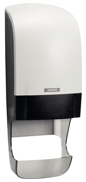 Toilettenpapier-Spender Katrin weiß Inclusive System, Kunststoff