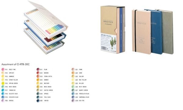 Tombow Buntstifte IROJITEN Woodla nds, 30er Set (1230179)