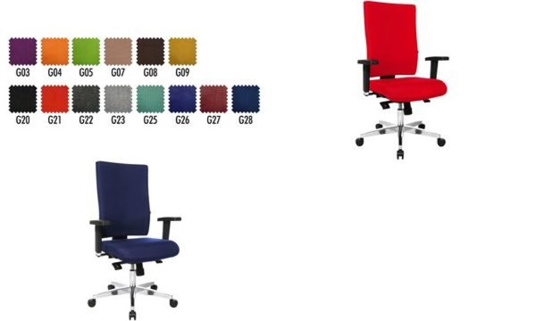 Topstar Bürodrehstuhl Lightstar 20 , anthrazit (70570109)