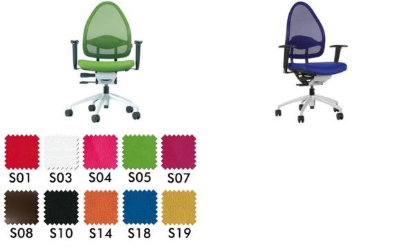 Topstar Bürodrehstuhl Open Base 10 , rot (74000067)