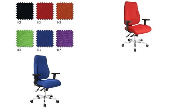Topstar Bürodrehstuhl P 91, rot ( 77240124)