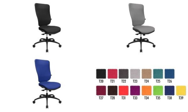 Topstar Bürodrehstuhl Soft Pro 100 , hellgrau (77240243)