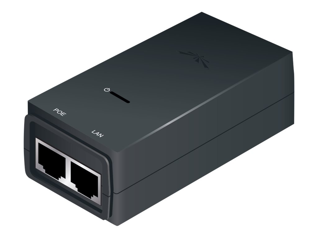 UBIQUITI NETWORKS Ubiquiti POE Injector, 24VDC, 12W, Gigabit Port