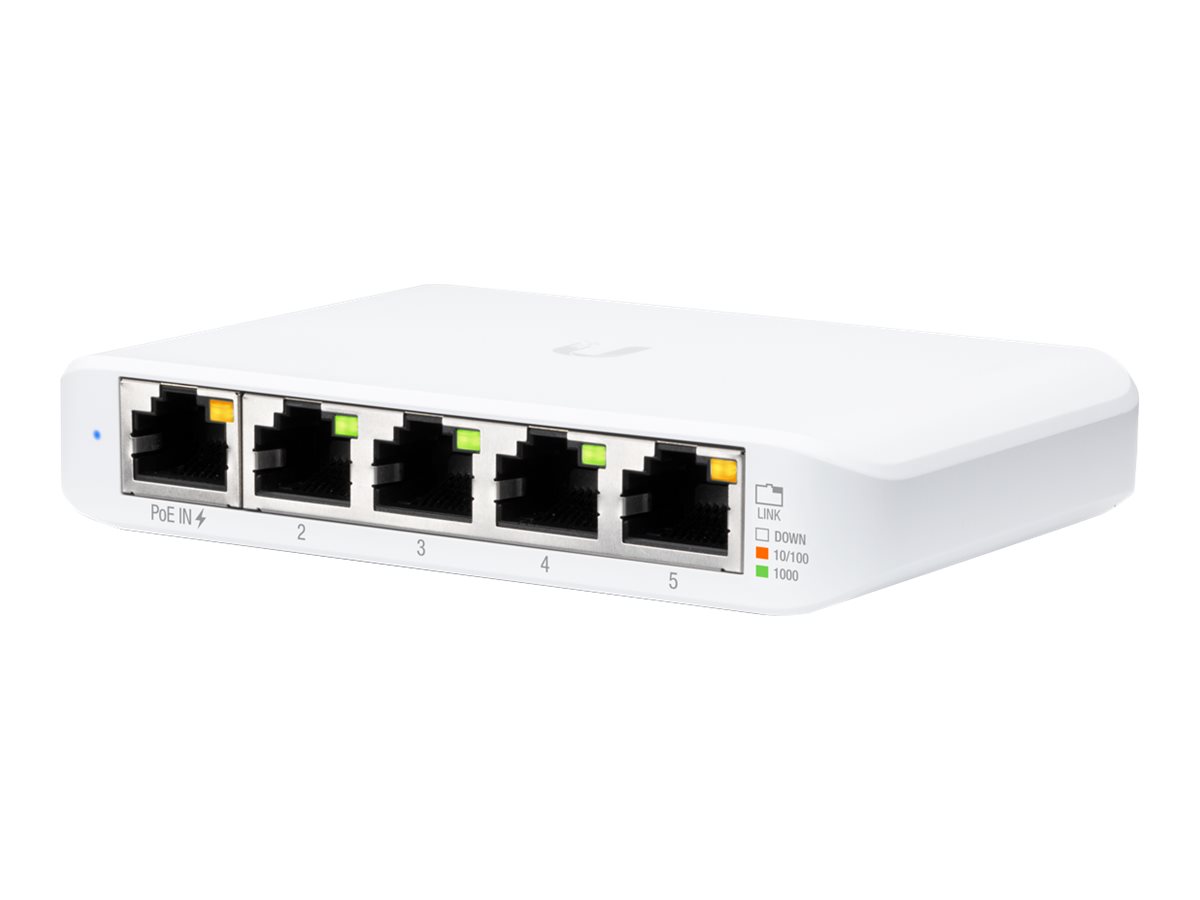 UBIQUITI NETWORKS Ubiquiti UniFi Switch USW Flex Mini - Switch - Smart - 4 x 10