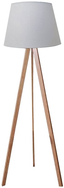 UNILUX LED-Stehleuchte TOOKA, Höhe: 1.520 mm, weiss/bambus