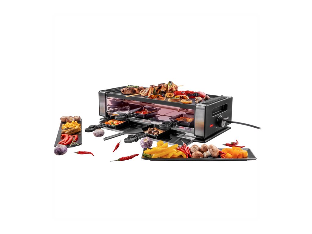 UNOLD Raclette Finesse Basic 48730 bk/ed | 8 Personen