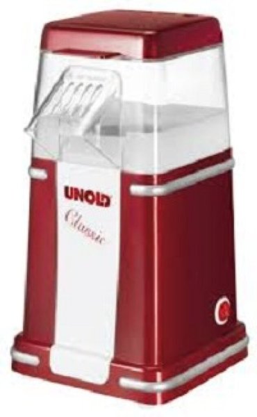 UNOLD Unol Popcornmaker 48525 Classic rd/wh