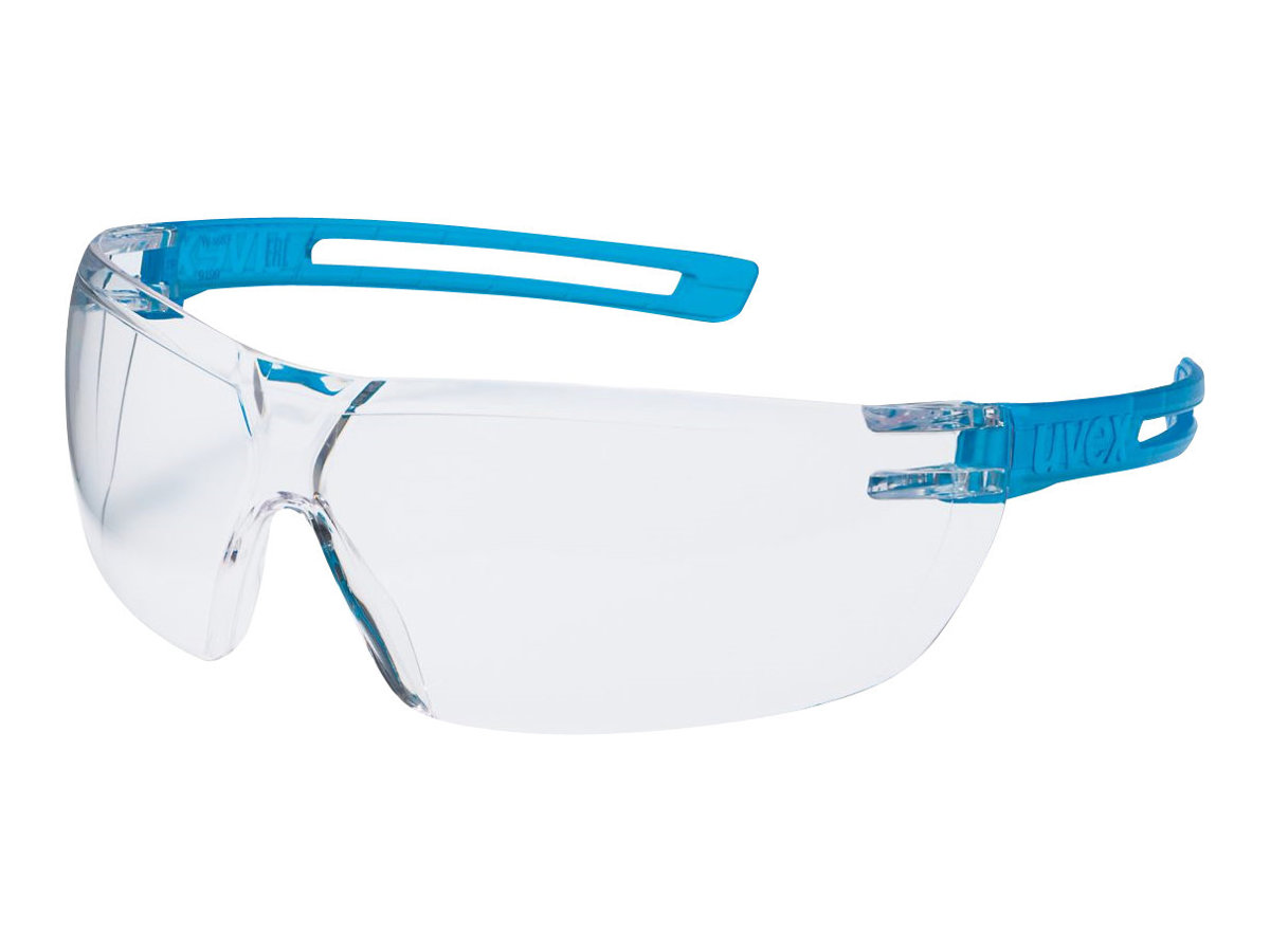 UVEX 9199265 Schutzbrille/Sicherheitsbrille Durchscheinend - Blau (9199265)