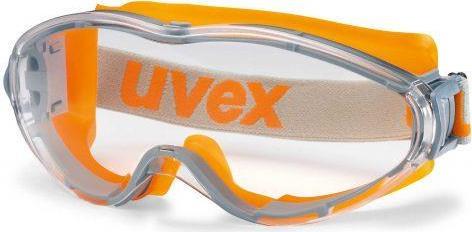 UVEX Schutzbrille ultrasonic 9302 245 HC-AF farblos orange/grau (9302 245)