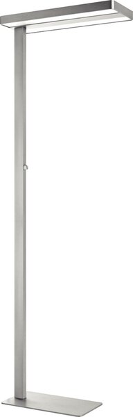 Unilux LED-Stehleuchte Variaglass metallgrau, Modernes Design