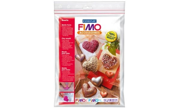 FIMO Motiv-Form Herzen, 8 Motive (57802238)