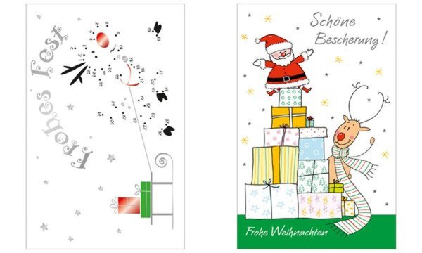 SUSY CARD Weihnachtskarte Schöne B escherung (11427549)