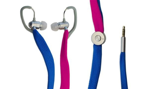 TYPHOON In-Ear Headset UniqueLace, rot/grau (11113809)