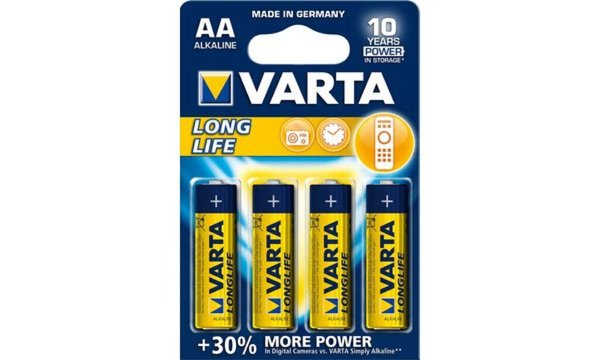 VARTA Alkaline Batterie Longlife, M ignon (AA/LR6) (3060838)