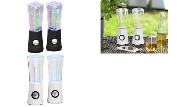 ednet Lautsprecher Color Splash, weiß, 2 x 3 Watt (8083042)