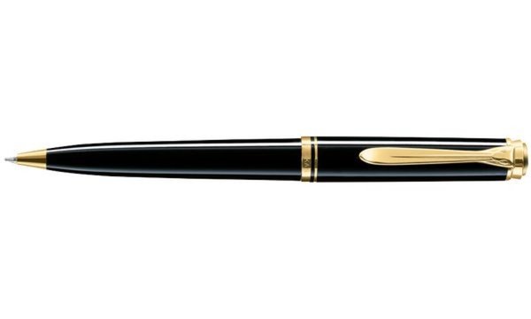 Pelikan Drehkugelschreiber "Souverän 600", schwarz/gold