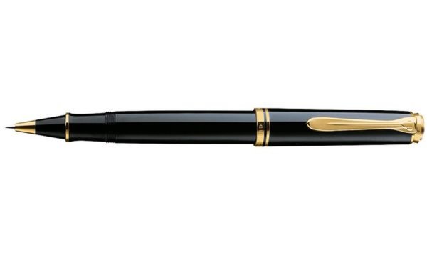 Pelikan Tintenroller "Souverän 600", schwarz/gold