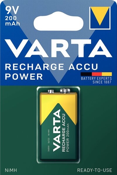 VARTA Power Akku E 56722 E-Block Ni-MH 200mAh 8,4V