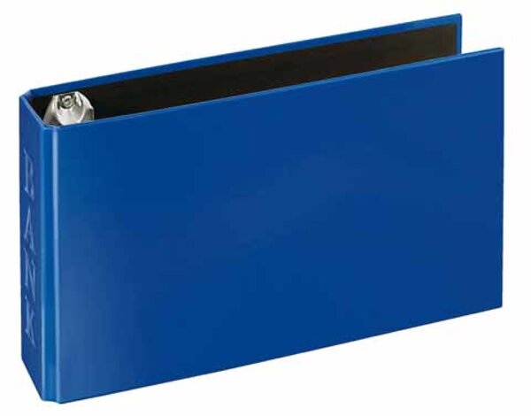 Bankordner A6 quer Classic bla 2-R-Combi 30mm