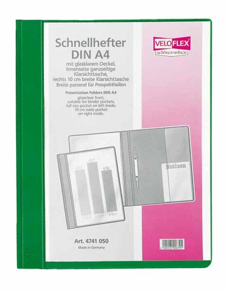Schnellhefter A4 grün 