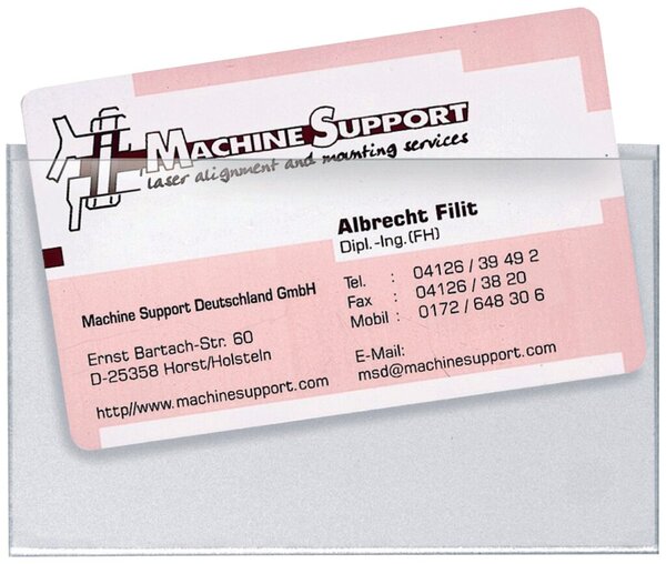 Visitenkartentasche 90x57mm sk 