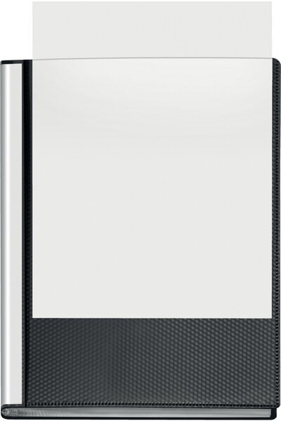 Sichtbuch Diamond, DIN A4, schwarz, 24 Hüllen, PP-Vollkunststoff, Hüllen
