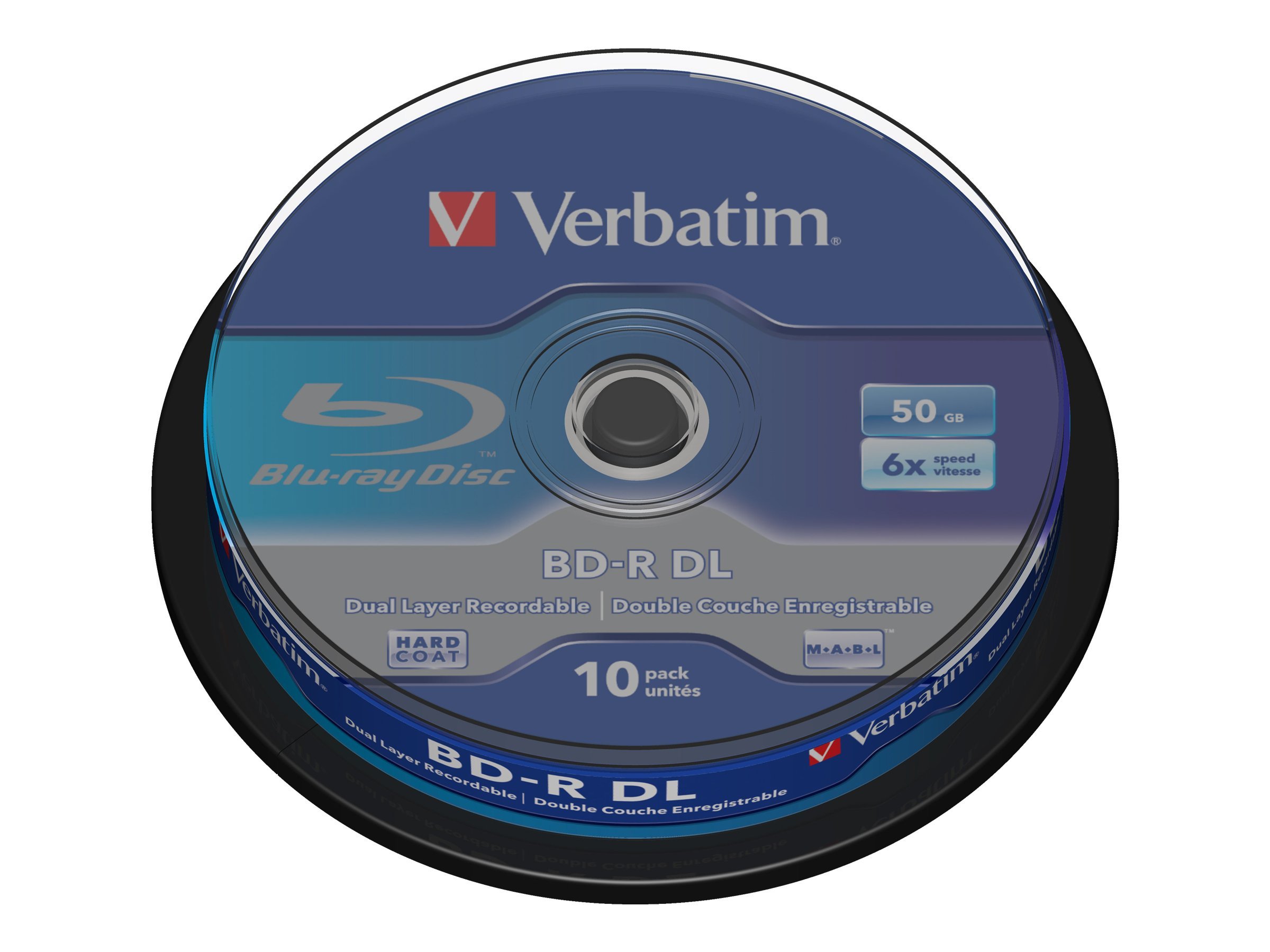 VERBATIM MED BD-R 50GB 6x 010er CB