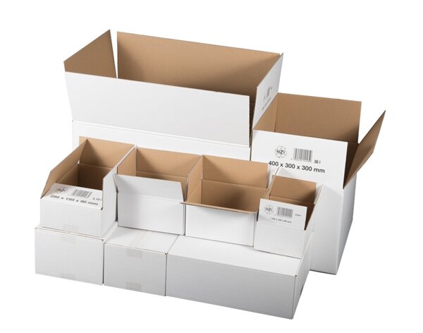 Verpackungs- u. Versandkartons A5+ 1-wellig, braun, max. Gewicht 30kg