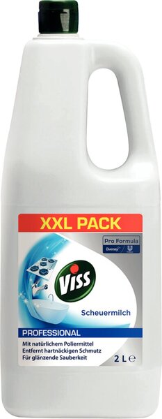 Viss Scheuermilch Professional, 2 L unparfümiert Viss Scheuermilch Professional, 2 L unparfümiert