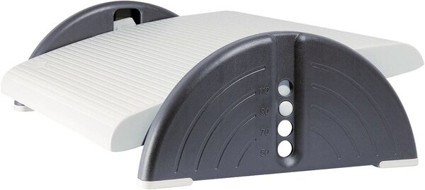 WEDO Fußstütze Relax Plus, höhenverstellbar, lichtgrau (275 1037)