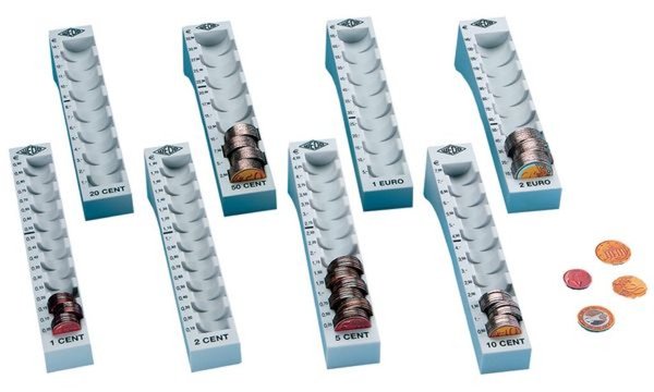 WEDO Münzrille für 1 Euro, lichtgra u (62160706) WEDO Münzrille für 1 Euro, lichtgra u (62160706)