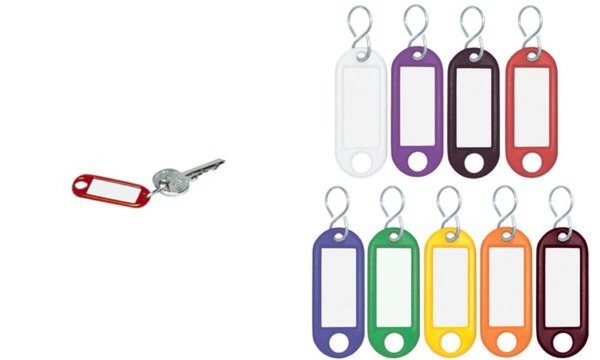 WEDO Schlüsselanhänger S-Haken, gel b, Großpackung (62025686)