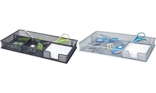 WEDO Stiftschale Office, aus Drahtmetall, schwarz Drahtmetall pulverbeschichtet